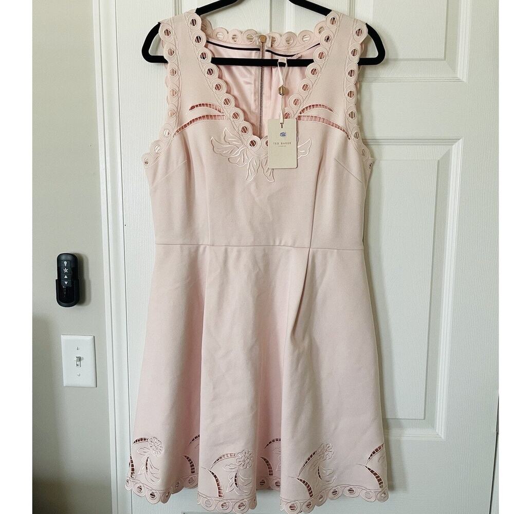 NWT Ted Baker Pink Dress with Pockets - 5/ US 12